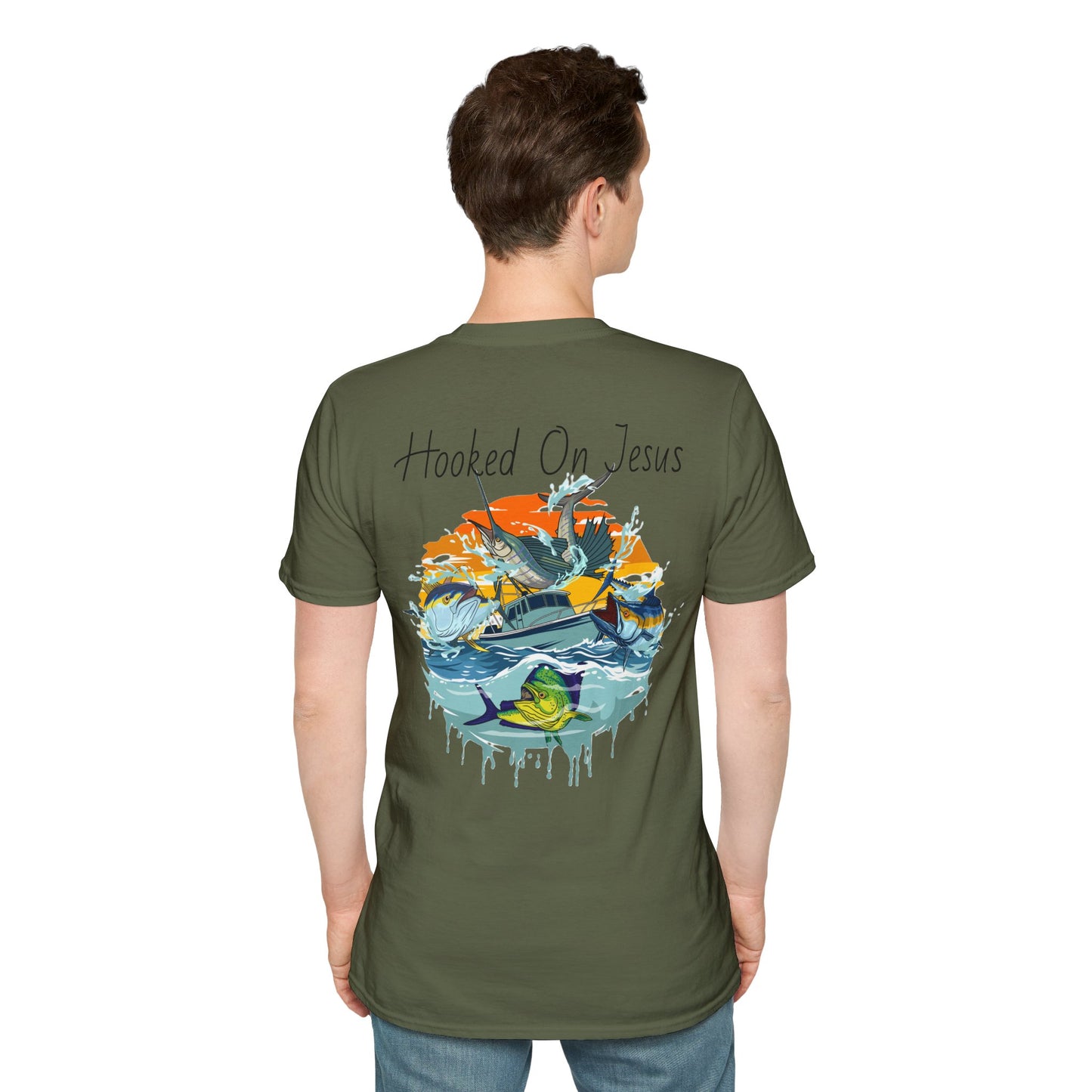 Hooked on Jesus T ( Unisex)