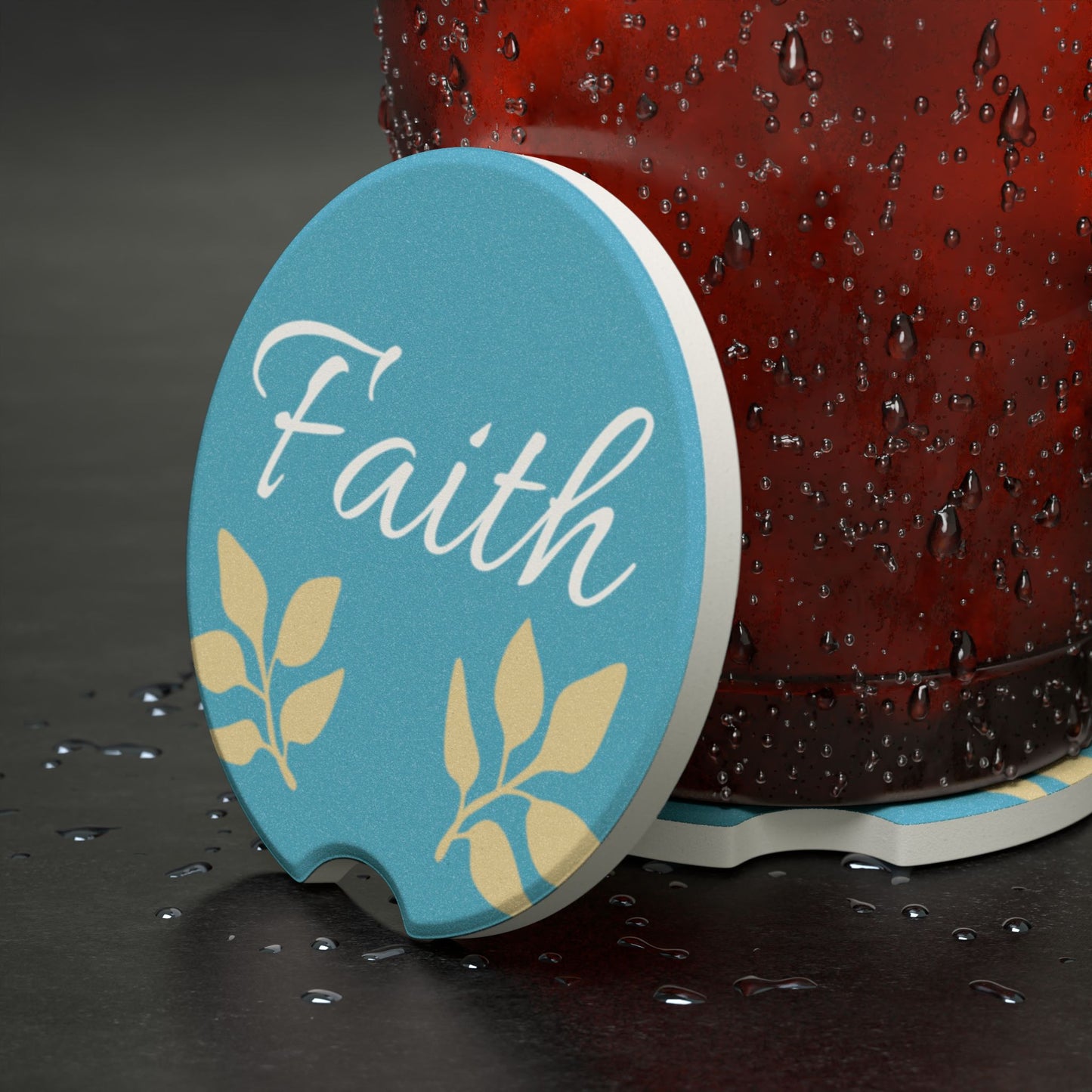 Soapstone Car Coaster