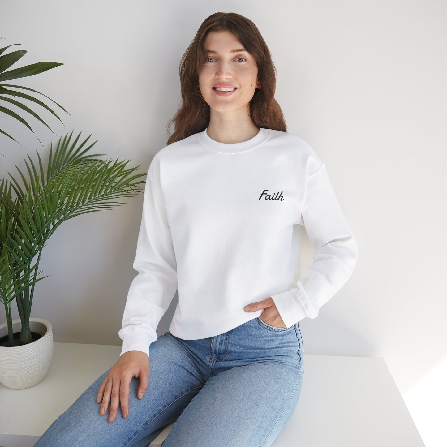 Unisex Faith Heavy Blend™ Crewneck Sweatshirt