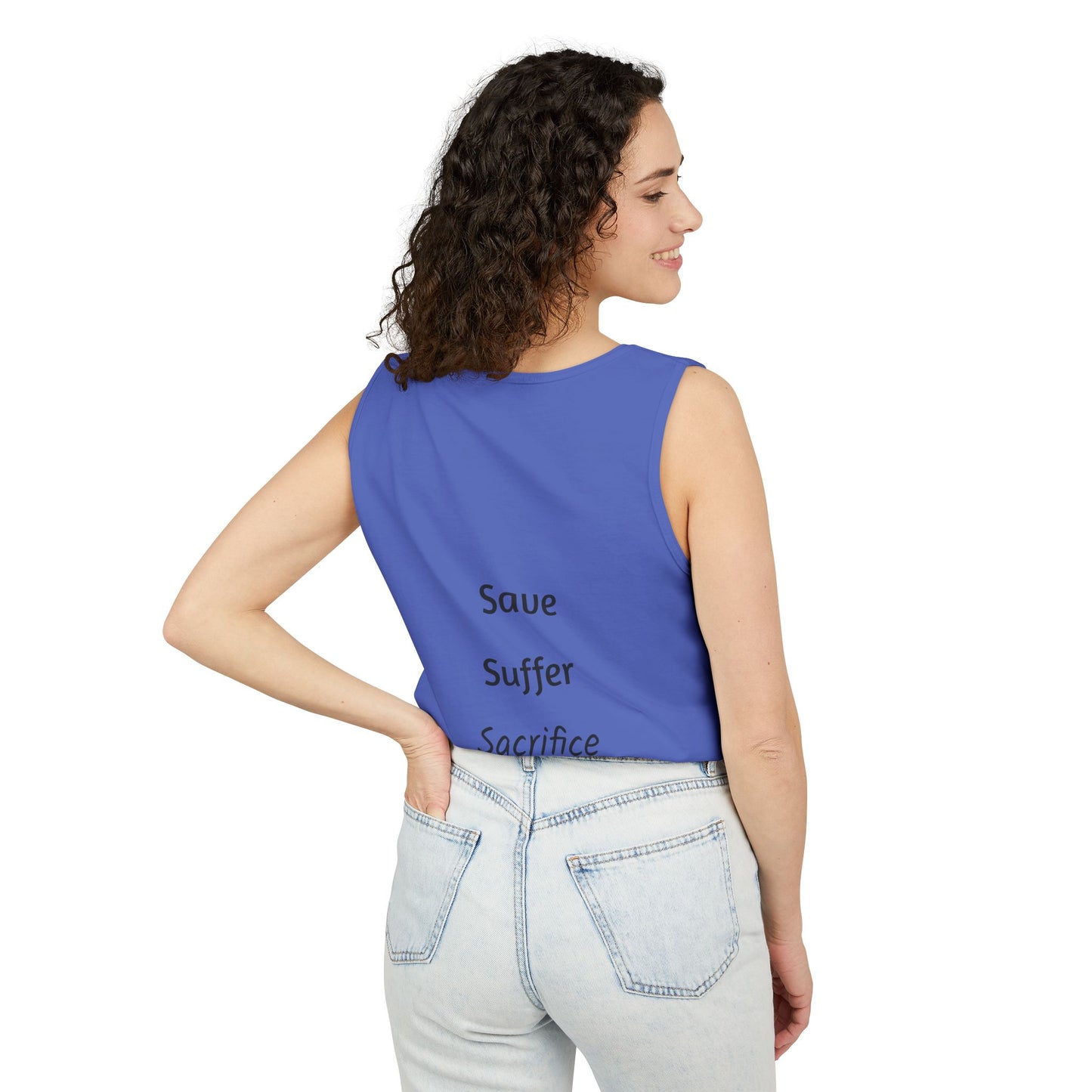 Unisex Faith Garment-Dyed Tank Top