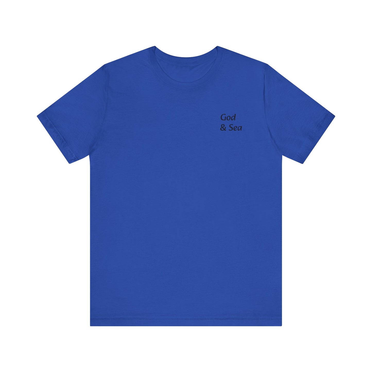 "God and Sea" Jersey Short Sleeve Tee Unisex