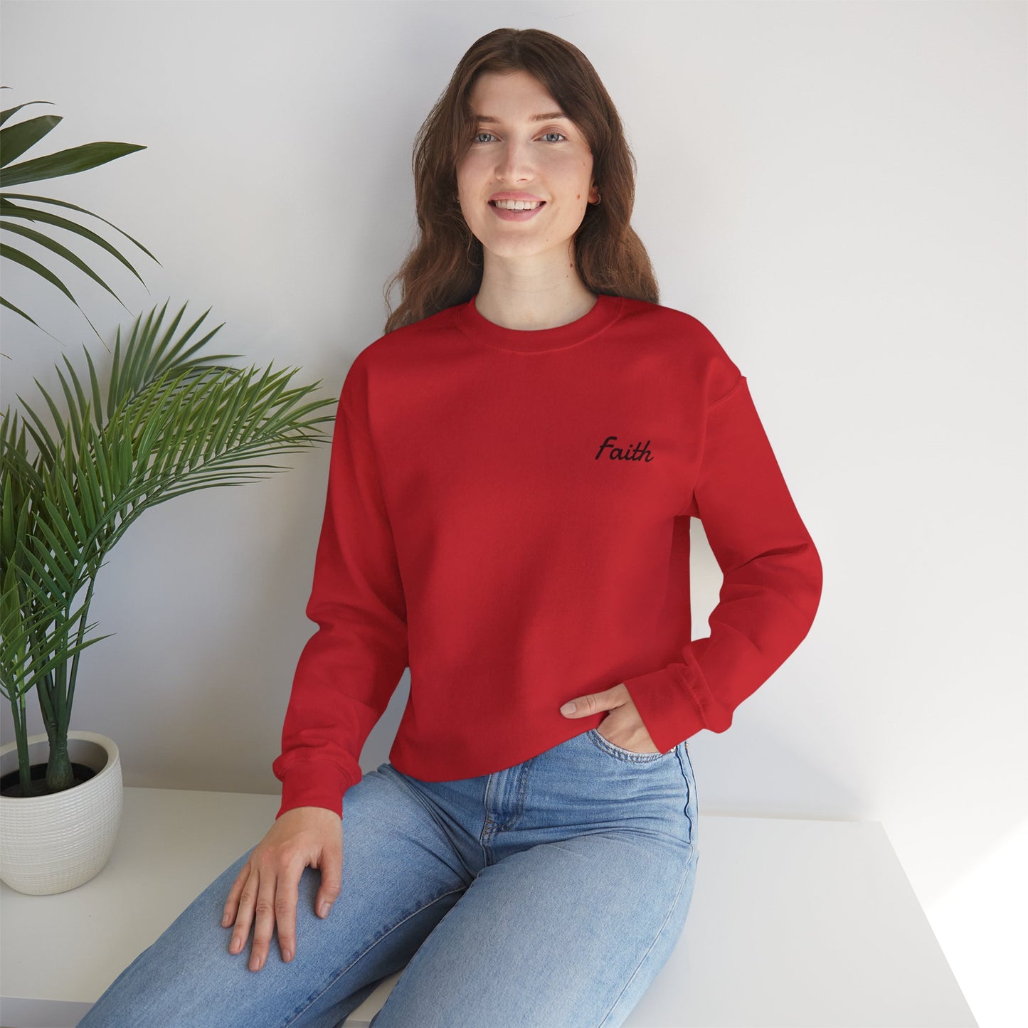 Unisex Faith Heavy Blend™ Crewneck Sweatshirt