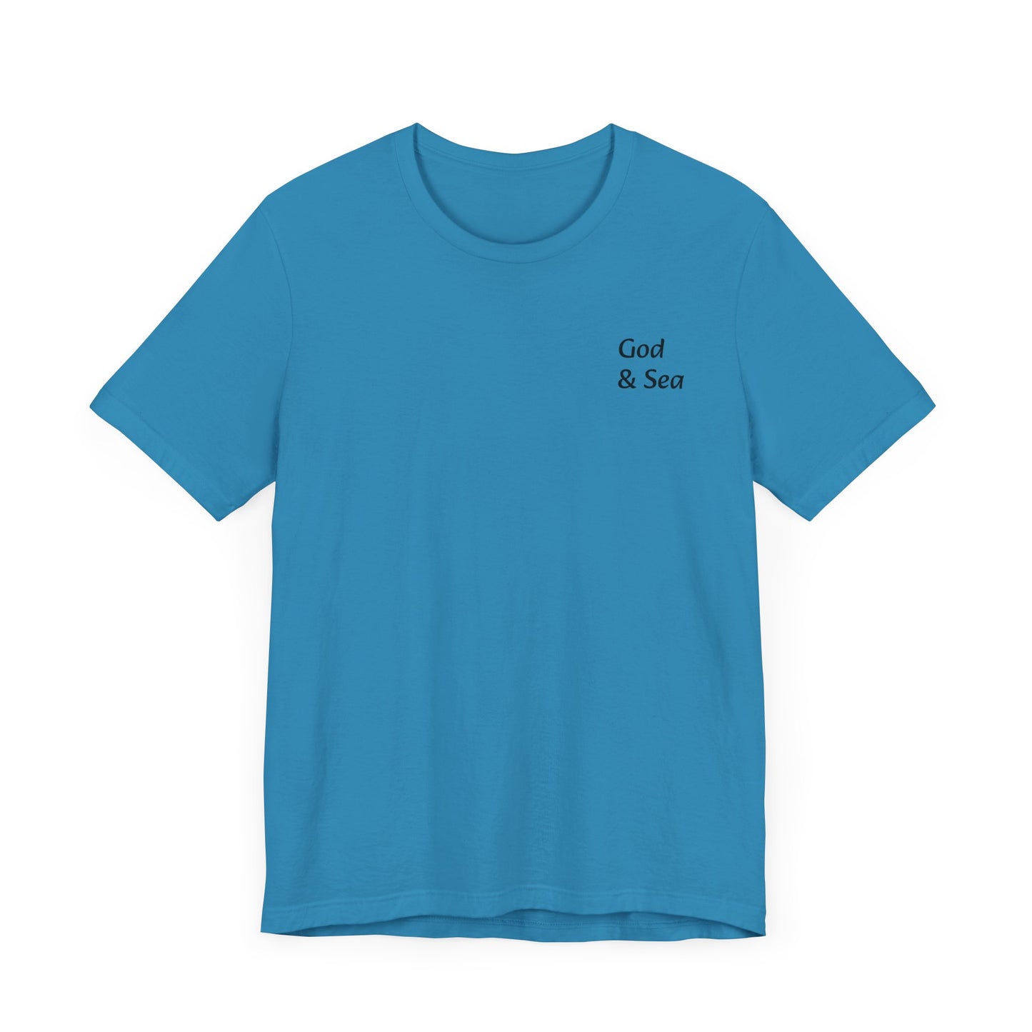 "God and Sea" Jersey Short Sleeve Tee Unisex