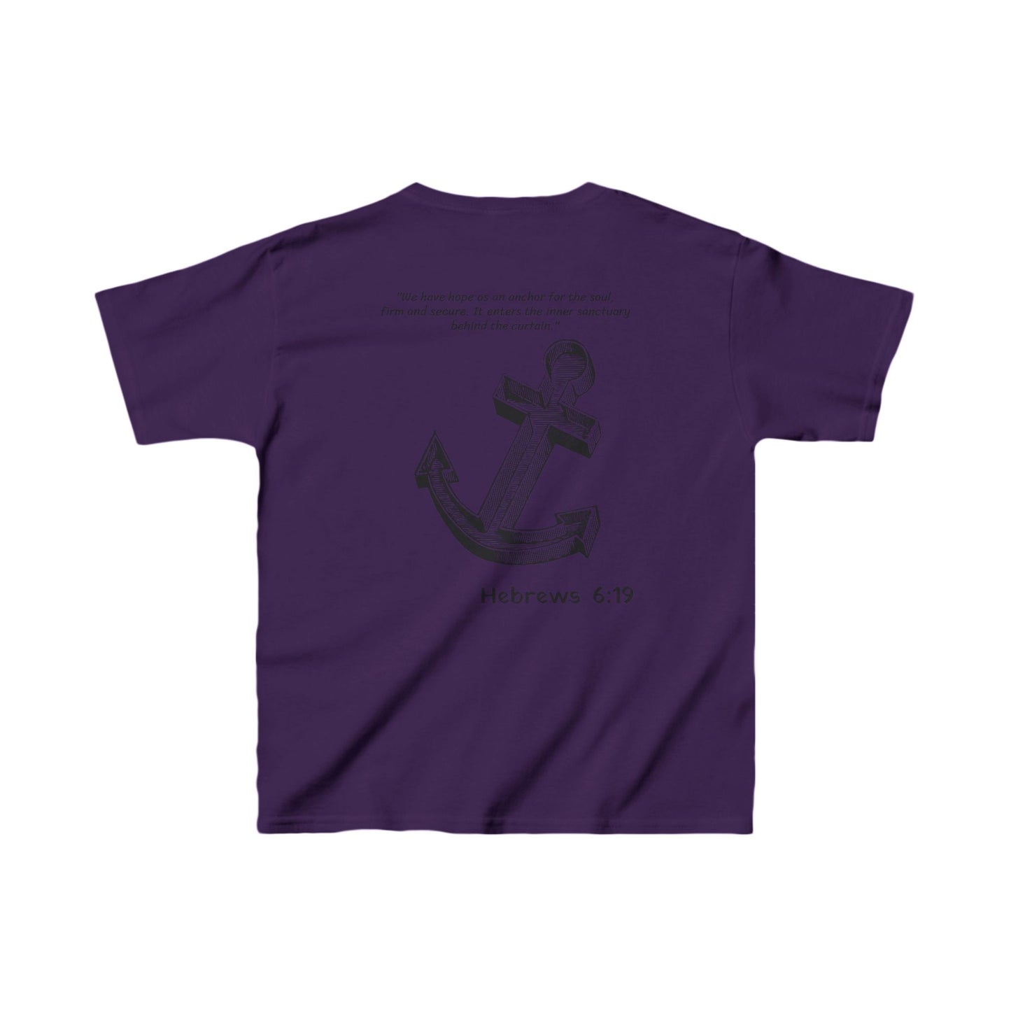 Kids "God is My Anchor" Heavy Cotton™ Tee
