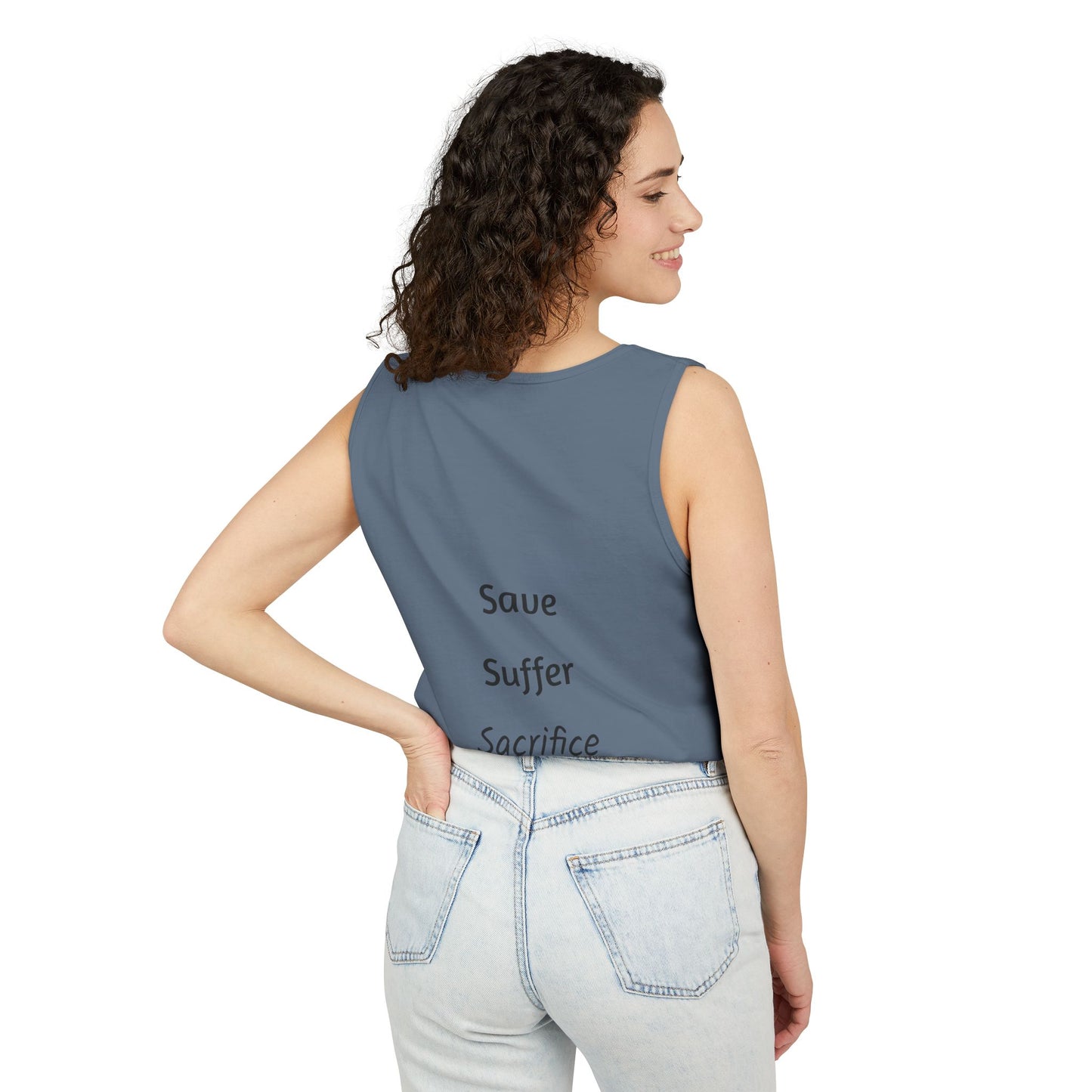 Unisex Faith Garment-Dyed Tank Top