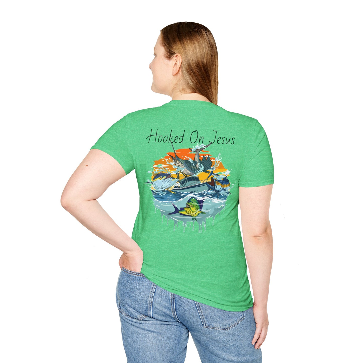 Hooked on Jesus T ( Unisex)
