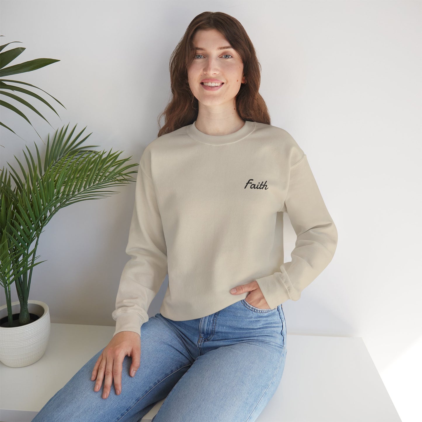 Unisex Faith Heavy Blend™ Crewneck Sweatshirt