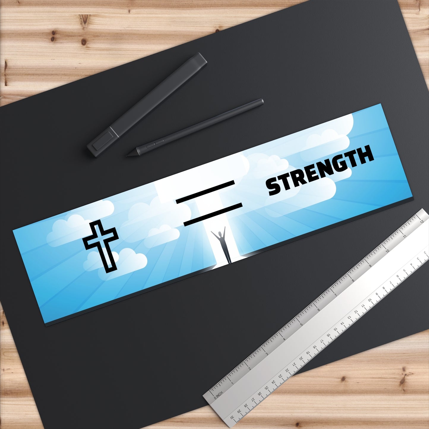 God's Strength Bumper Stickers
