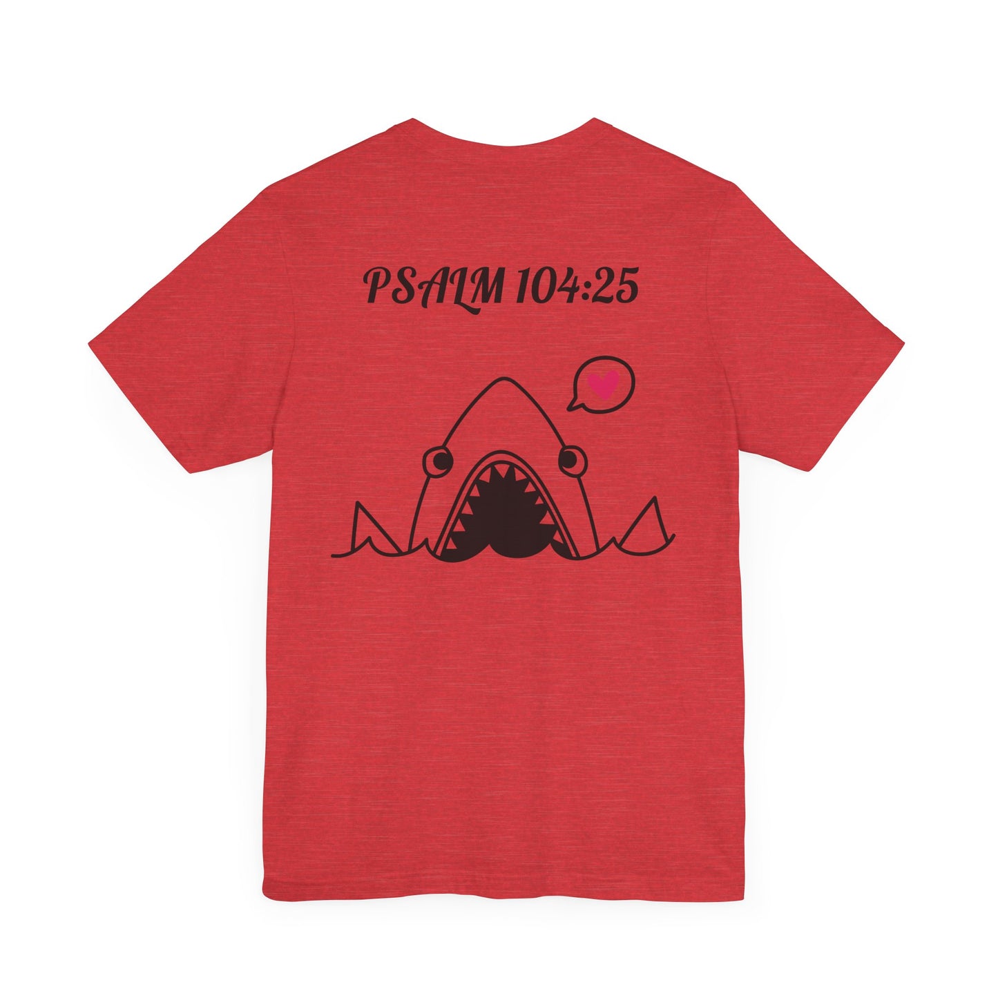 "God and Sea" Jersey Short Sleeve Tee Unisex