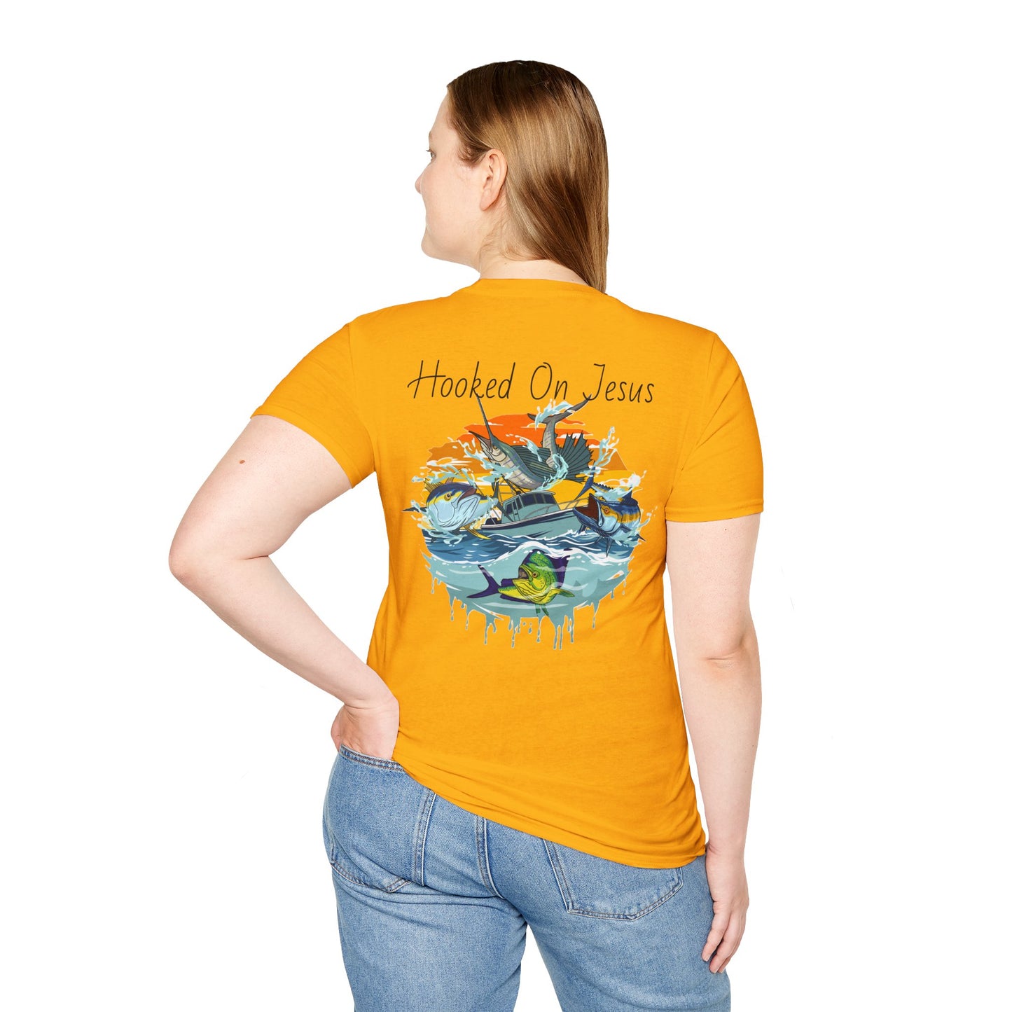 Hooked on Jesus T ( Unisex)