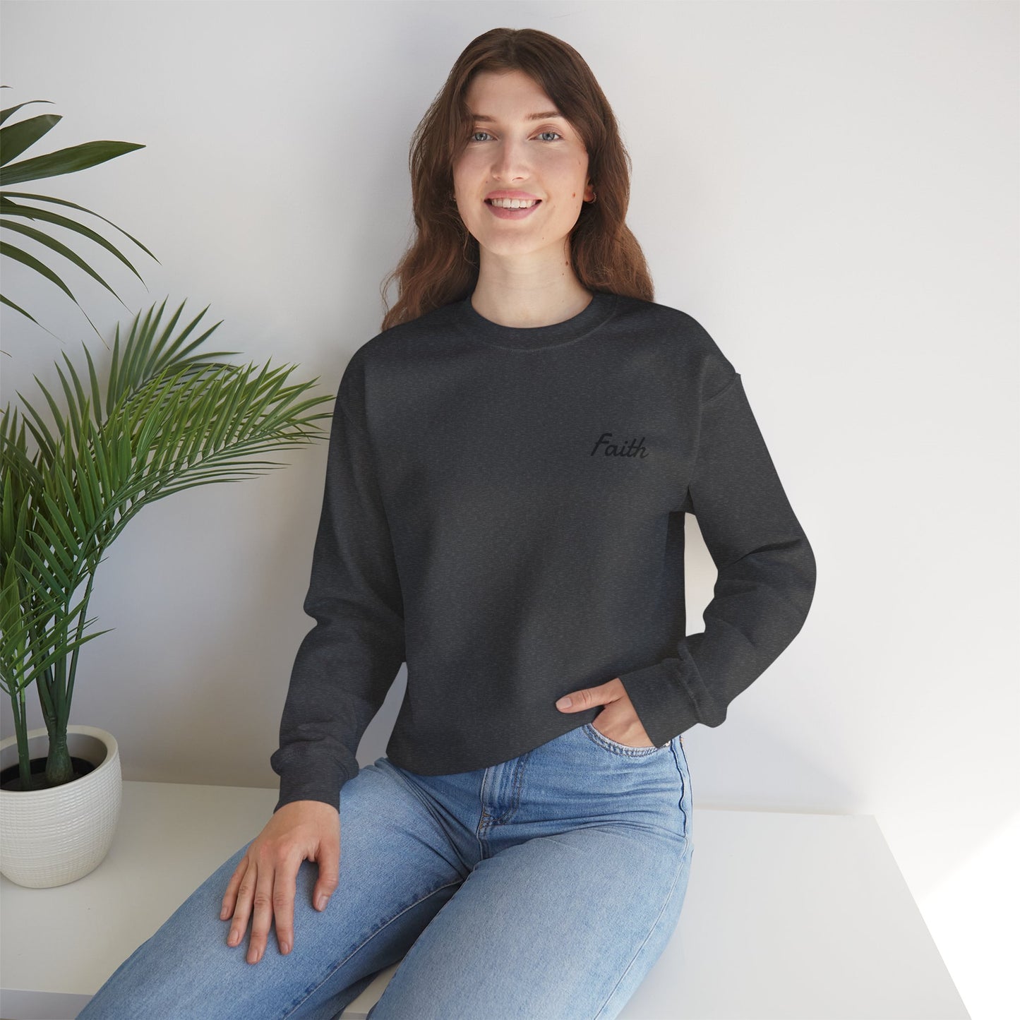 Unisex Faith Heavy Blend™ Crewneck Sweatshirt