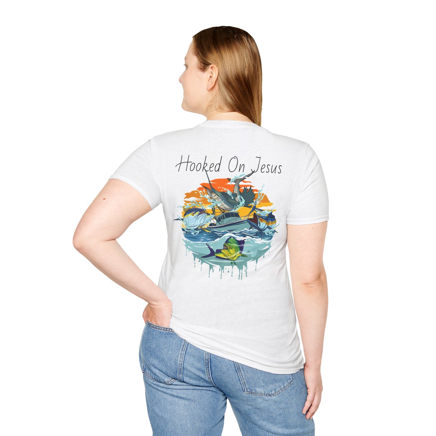 Hooked on Jesus T ( Unisex)