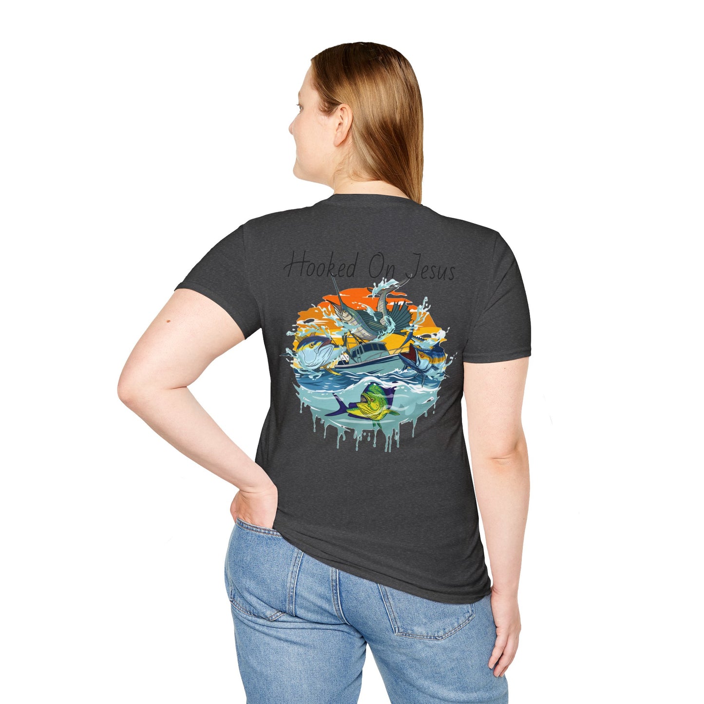 Hooked on Jesus T ( Unisex)