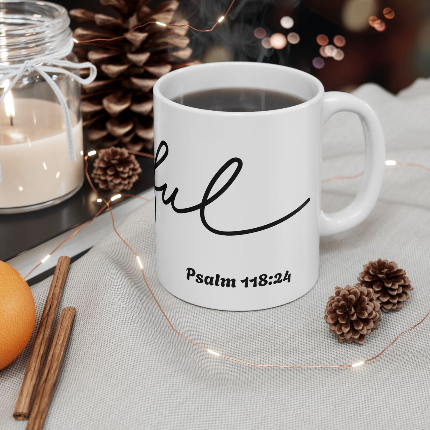 Joyful, Ceramic Mug, (11oz, 15oz)