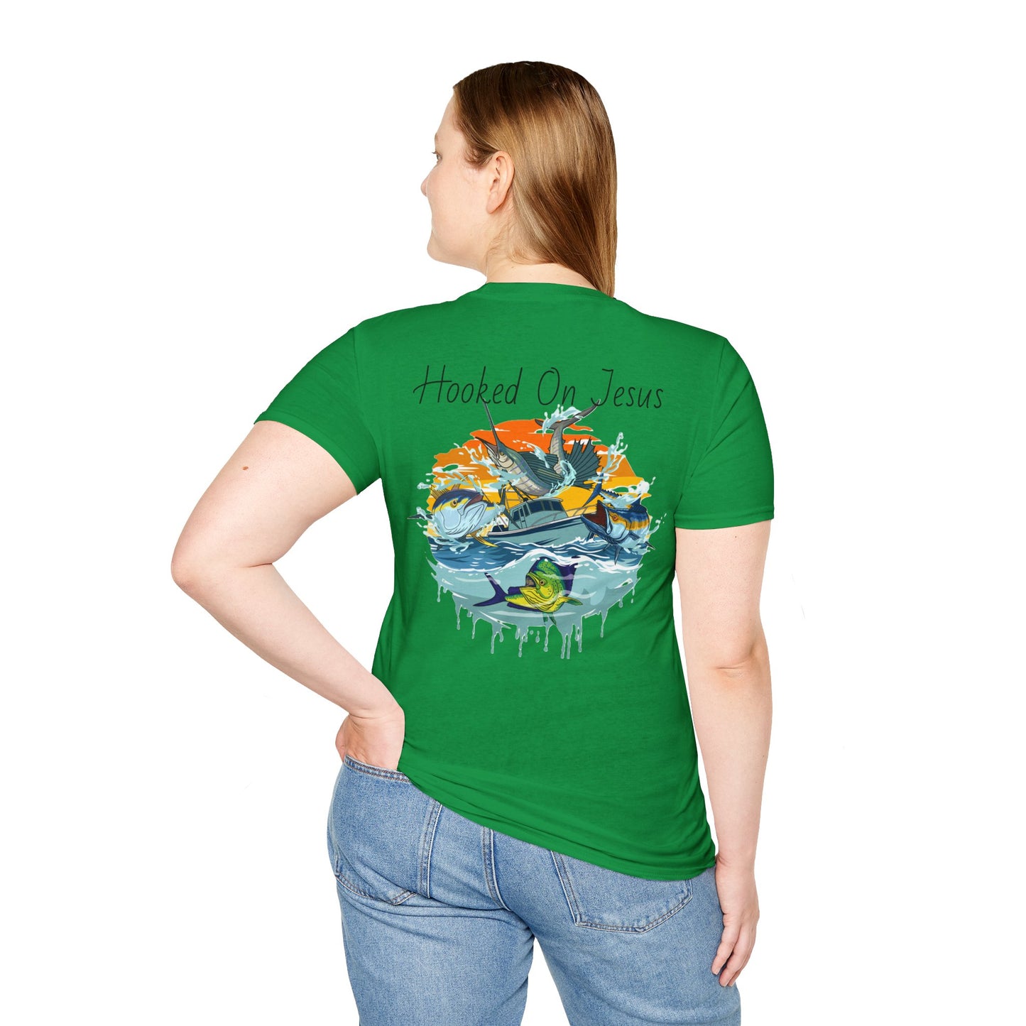 Hooked on Jesus T ( Unisex)