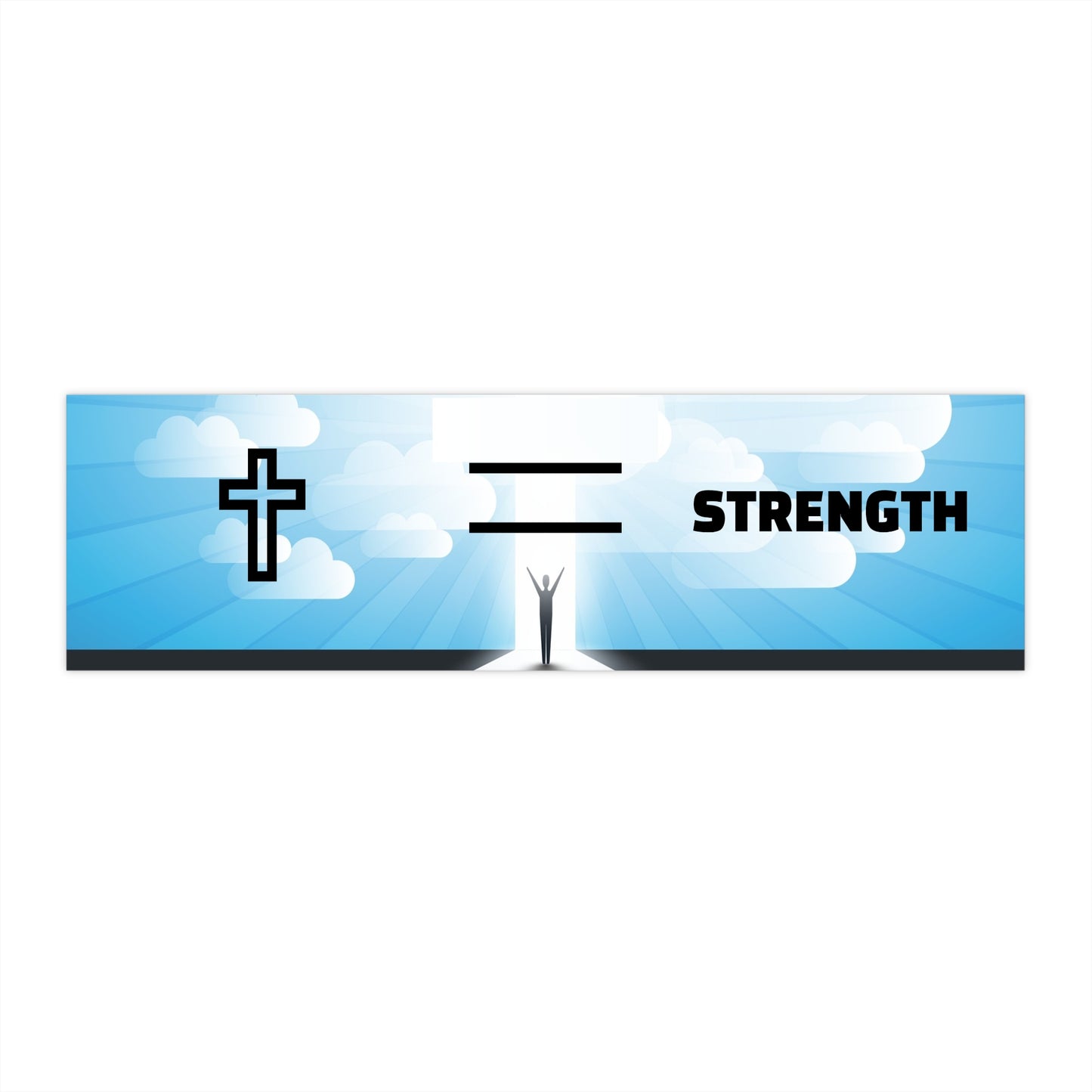 God's Strength Bumper Stickers