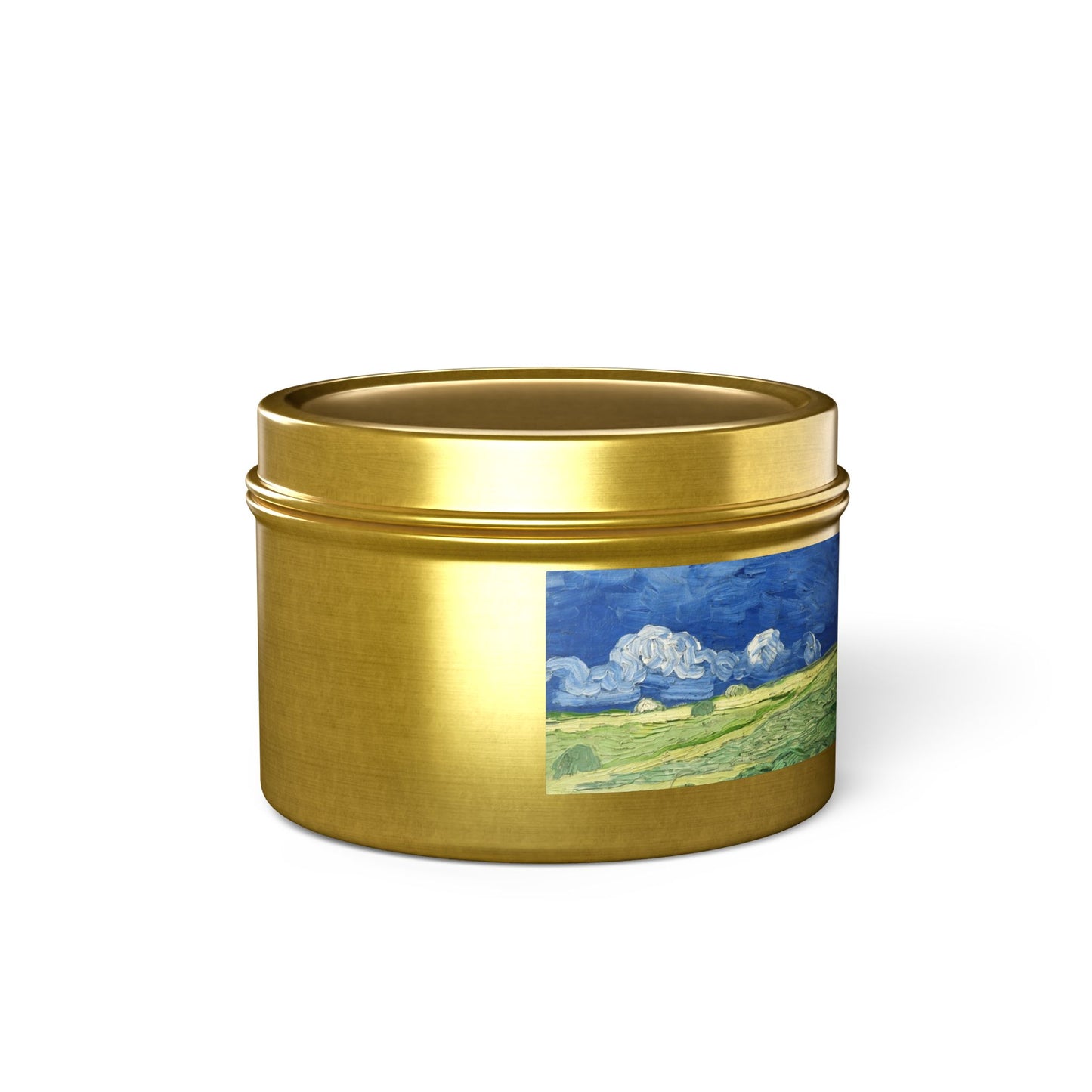 Cross Tin Candles