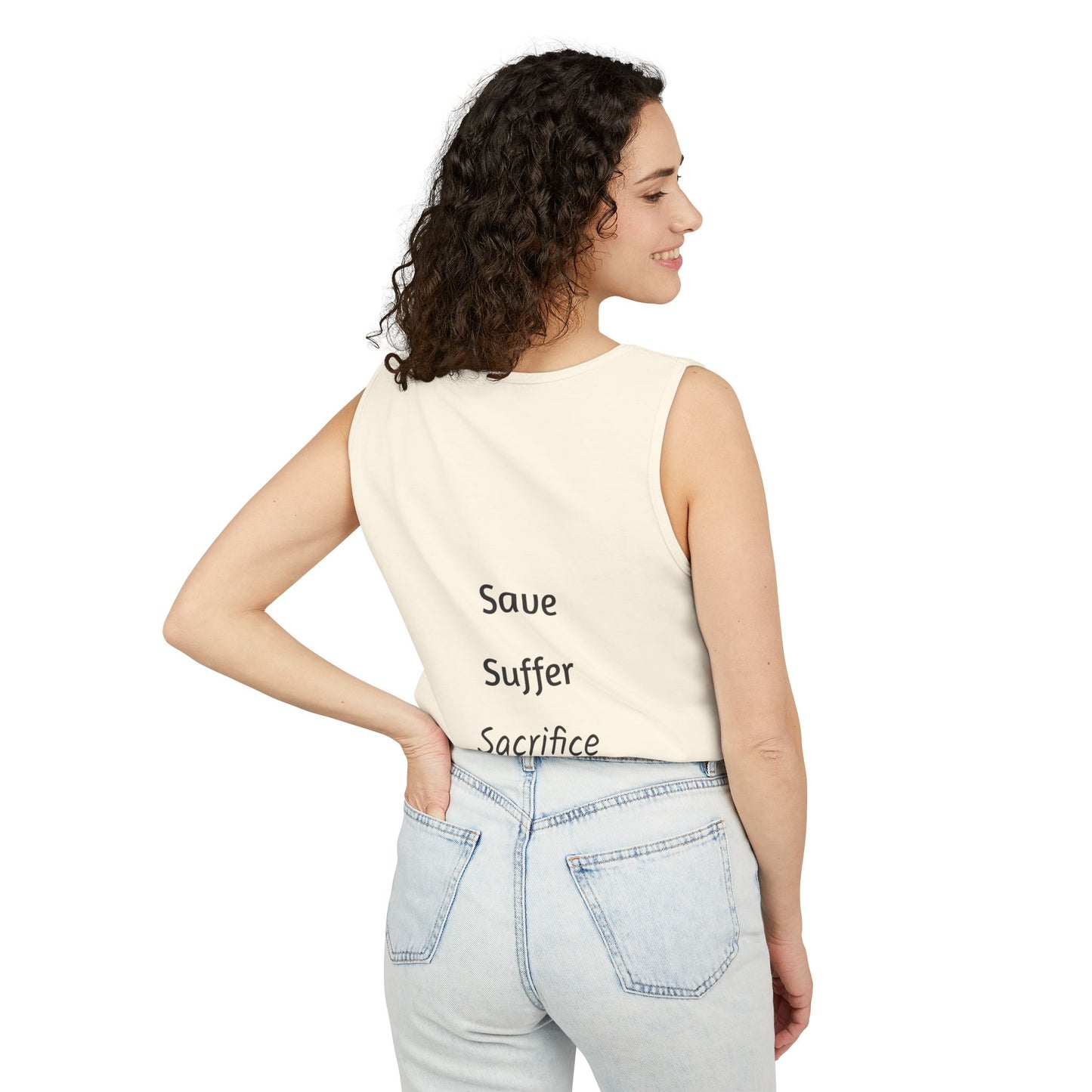 Unisex Faith Garment-Dyed Tank Top
