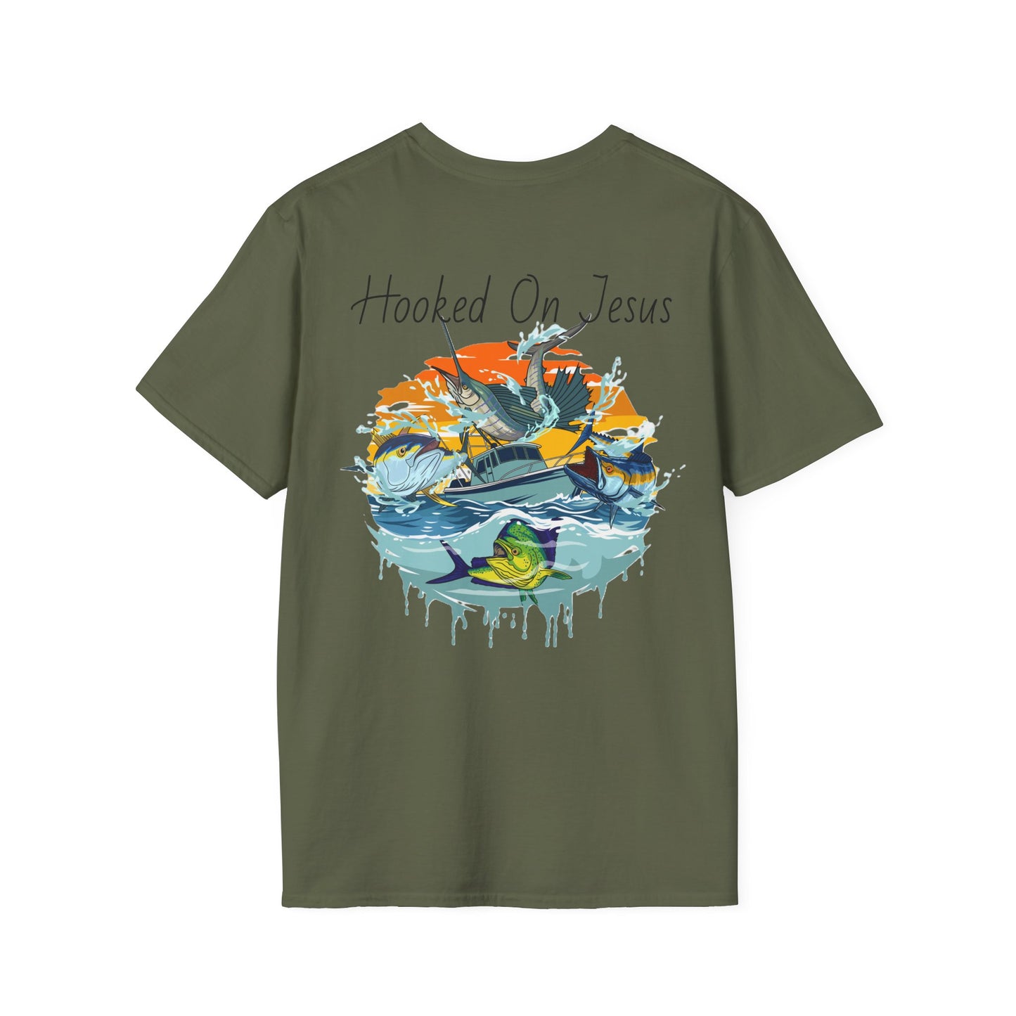 Hooked on Jesus T ( Unisex)