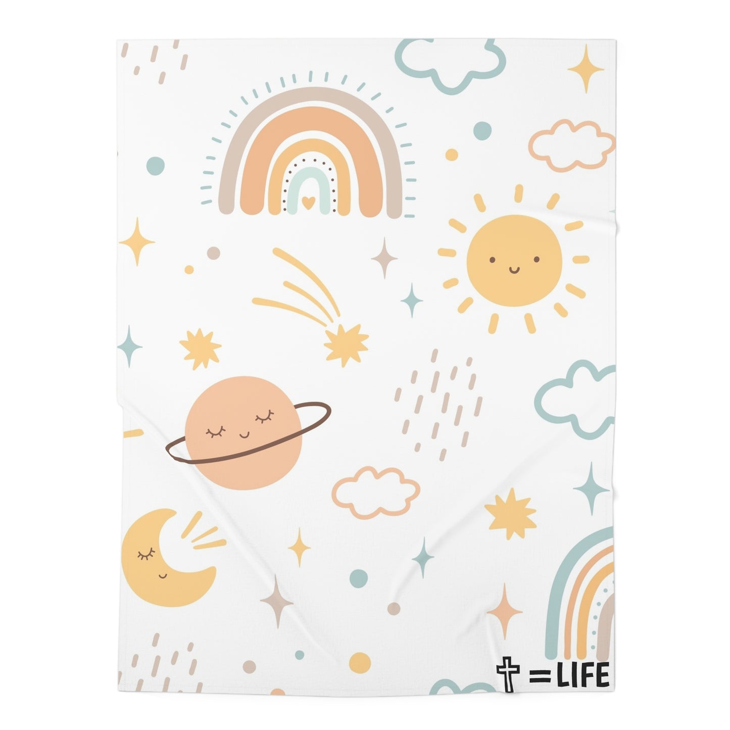 Faith Baby Swaddle Blanket