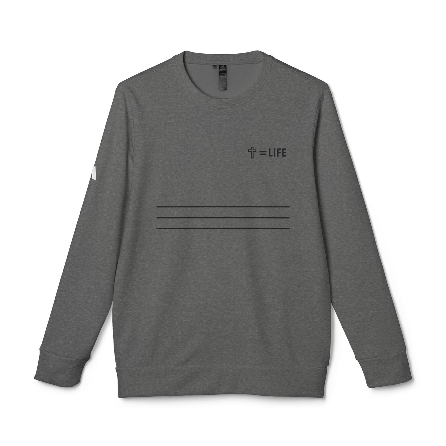 adidas® Unisex "Bread of Life" Fleece Crewneck Sweatshirt