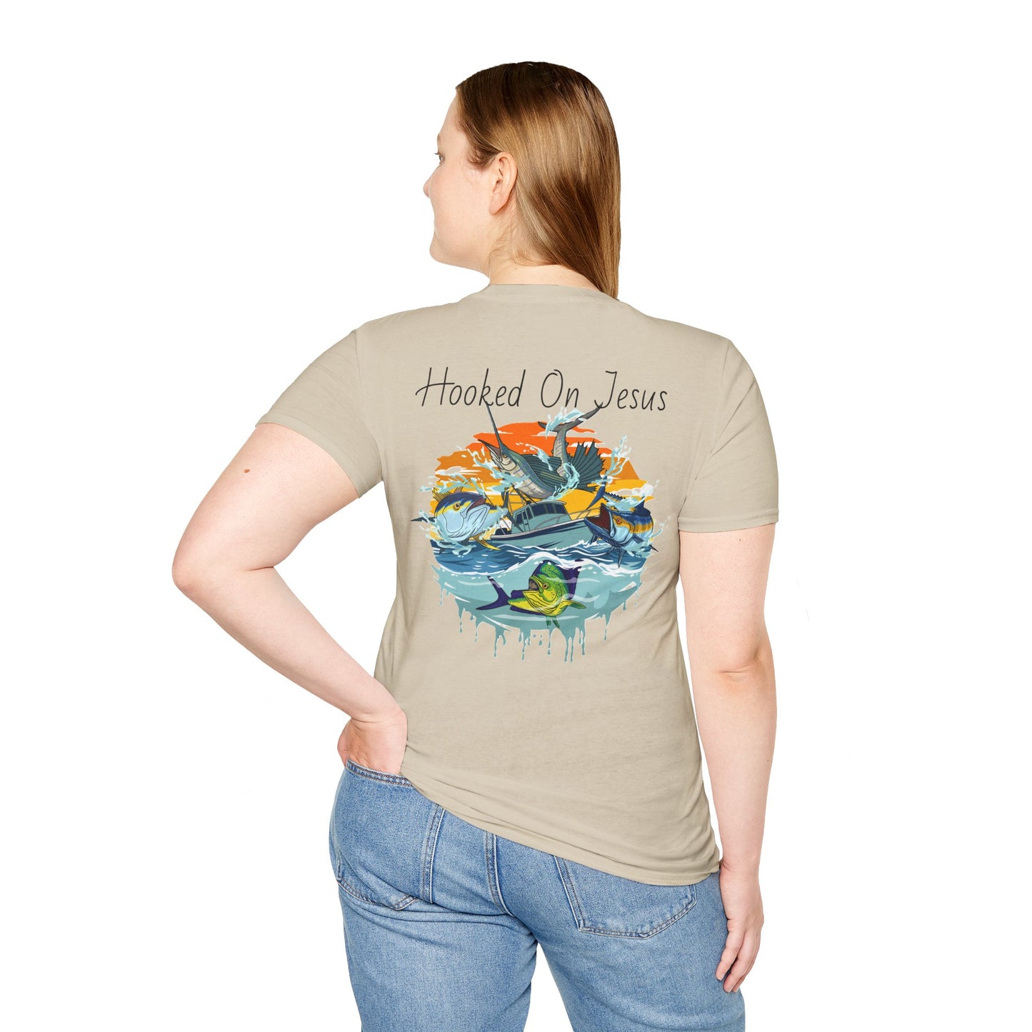 Hooked on Jesus T ( Unisex)