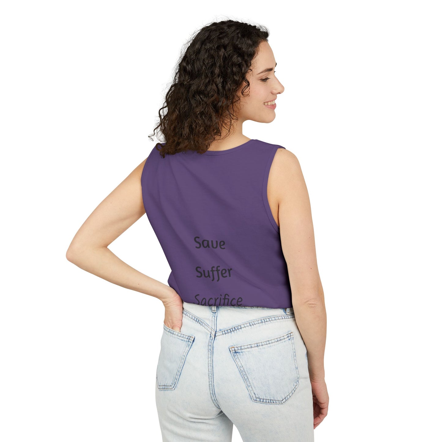 Unisex Faith Garment-Dyed Tank Top