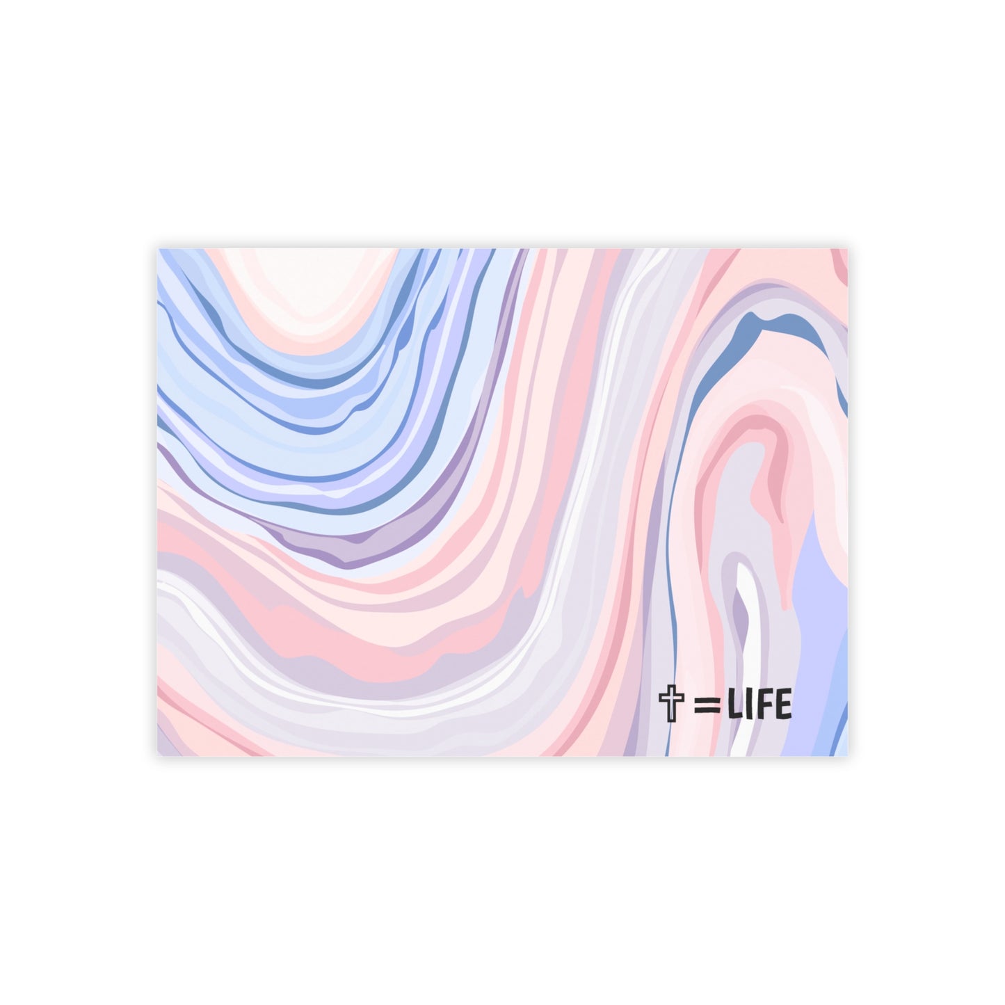 Marble Cross Post-it® Note Pads