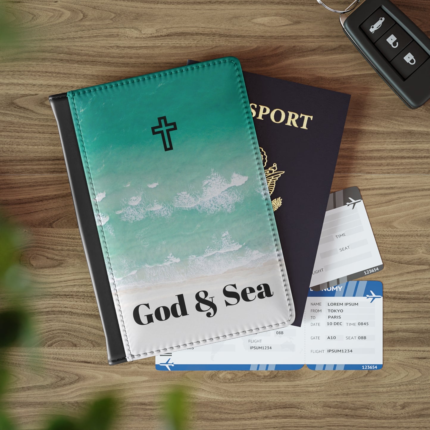 Cross Passport Cover