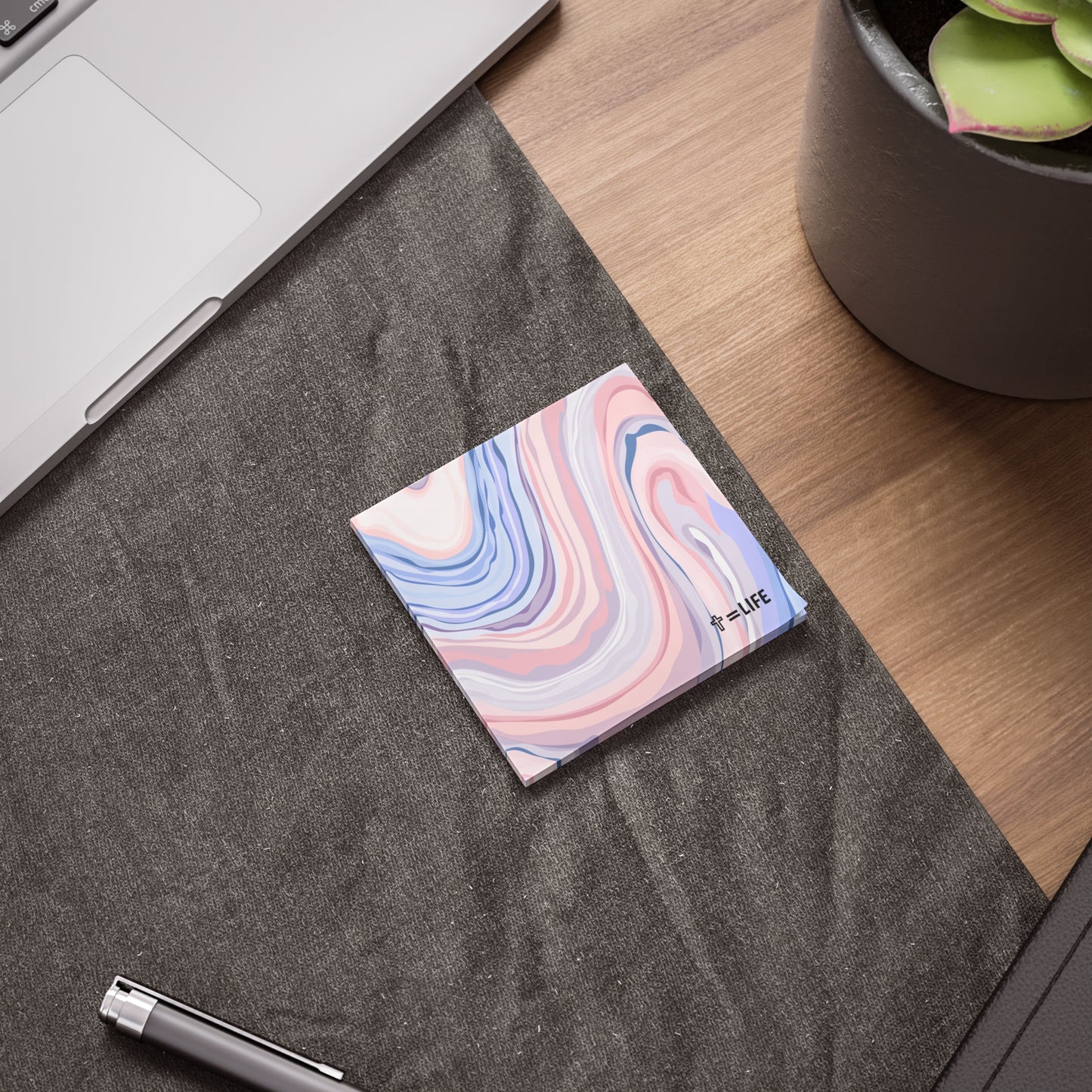 Marble Cross Post-it® Note Pads