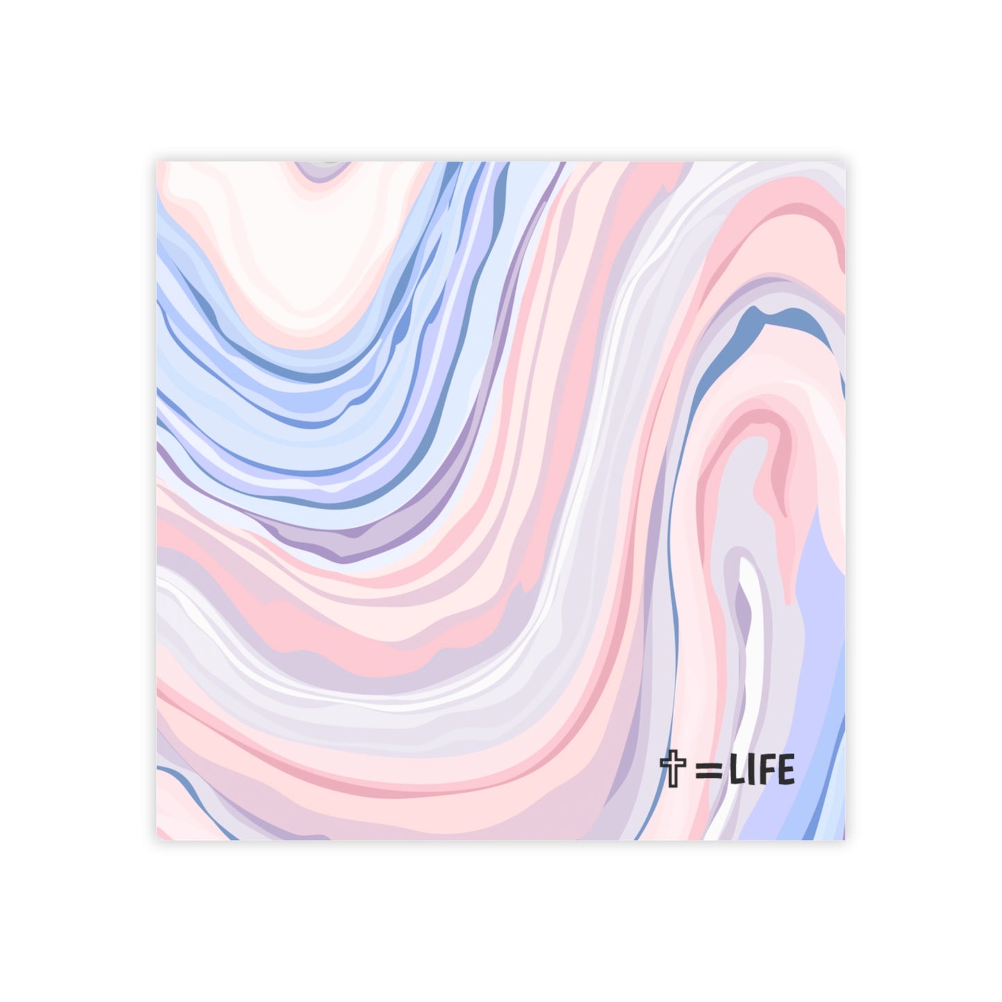 Marble Cross Post-it® Note Pads