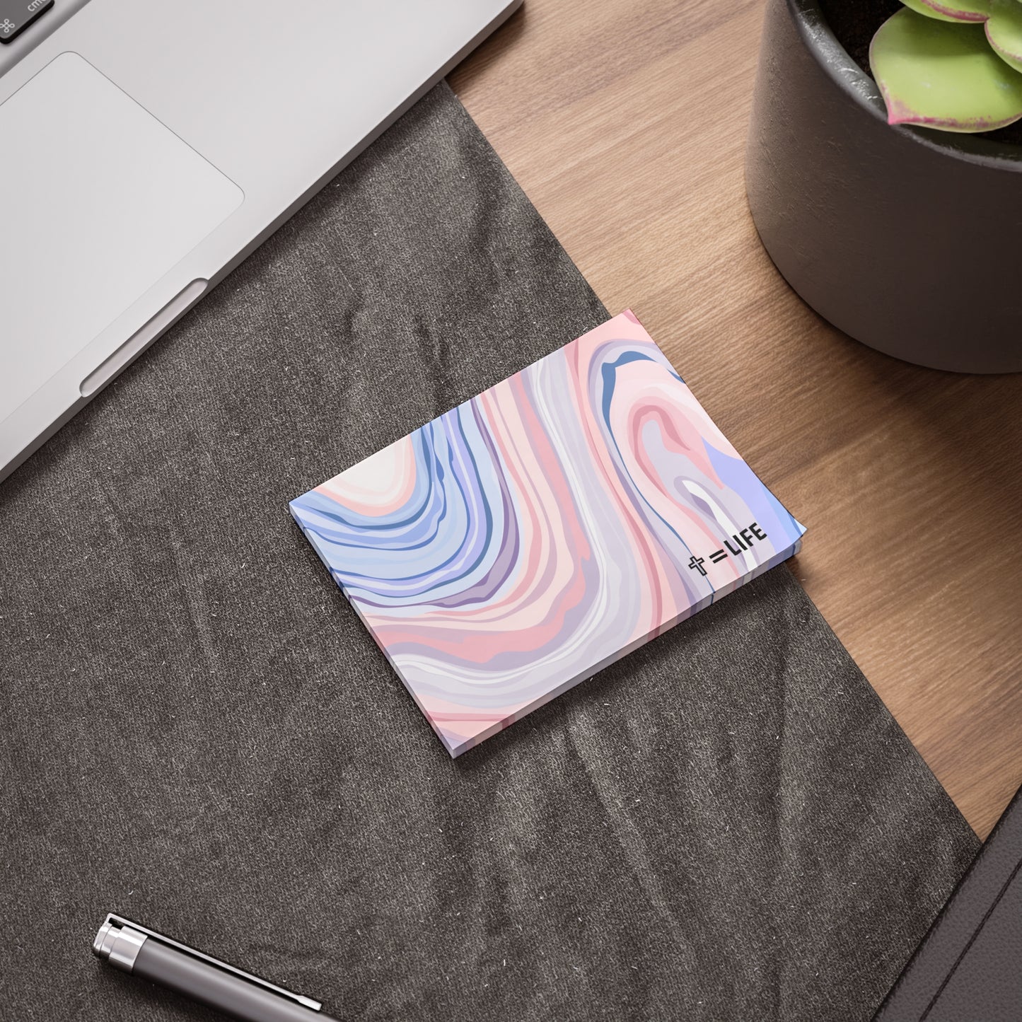 Marble Cross Post-it® Note Pads